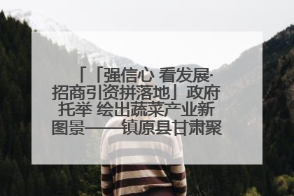 「强信心 看发展·招商引资拼落地」政府托举 绘出蔬菜产业新图景——镇原县甘肃聚广利现代设施蔬菜种植基地见闻