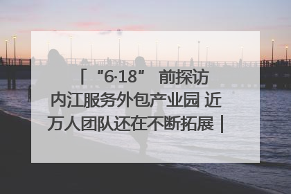 “6·18” 前探访内江服务外包产业园 近万人团队还在不断拓展｜内江东兴“红”在哪⑤