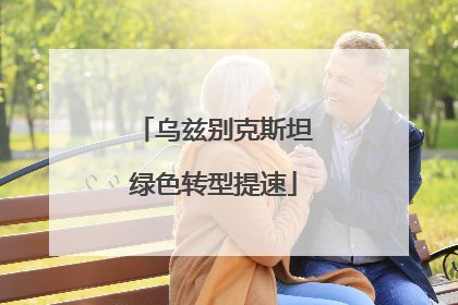 乌兹别克斯坦绿色转型提速