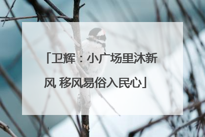 卫辉：小广场里沐新风 移风易俗入民心