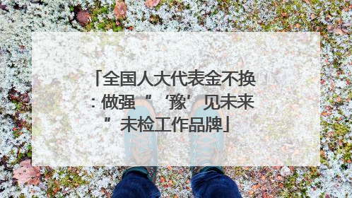 全国人大代表金不换：做强“‘豫’见未来”未检工作品牌