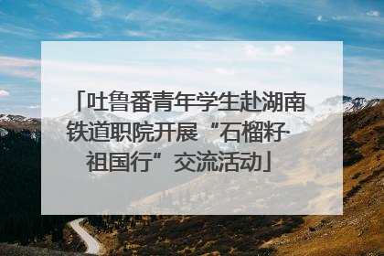 吐鲁番青年学生赴湖南铁道职院开展“石榴籽·祖国行”交流活动