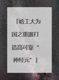 哈工大为国之重器打造高可靠“神经元”