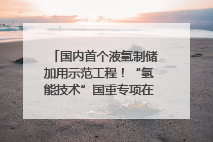 国内首个液氢制储加用示范工程！“氢能技术”国重专项在四川南充启动｜打赢经济发展翻身仗