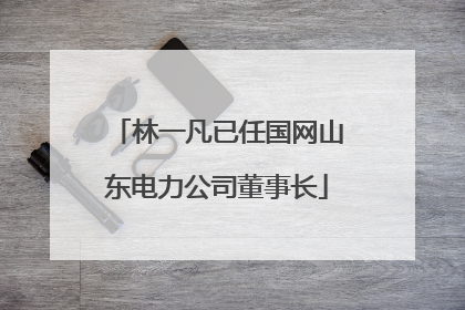 林一凡已任国网山东电力公司董事长