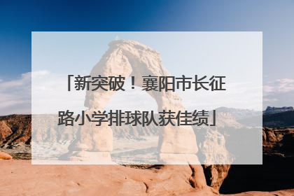 新突破！襄阳市长征路小学排球队获佳绩