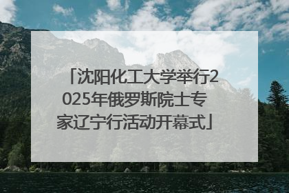 沈阳化工大学举行2025年俄罗斯院士专家辽宁行活动开幕式