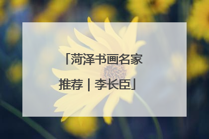菏泽书画名家推荐｜李长臣