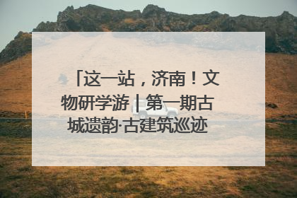 这一站，济南！文物研学游｜第一期古城遗韵·古建筑巡迹之旅圆满结束