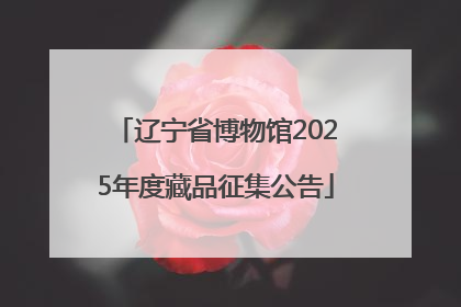 辽宁省博物馆2025年度藏品征集公告