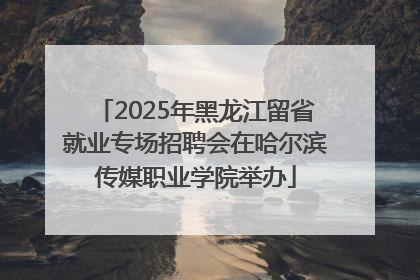 2025年黑龙江留省就业专场招聘会在哈尔滨传媒职业学院举办