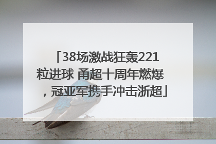 38场激战狂轰221粒进球 甬超十周年燃爆，冠亚军携手冲击浙超